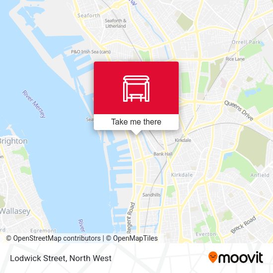 Lodwick Street map