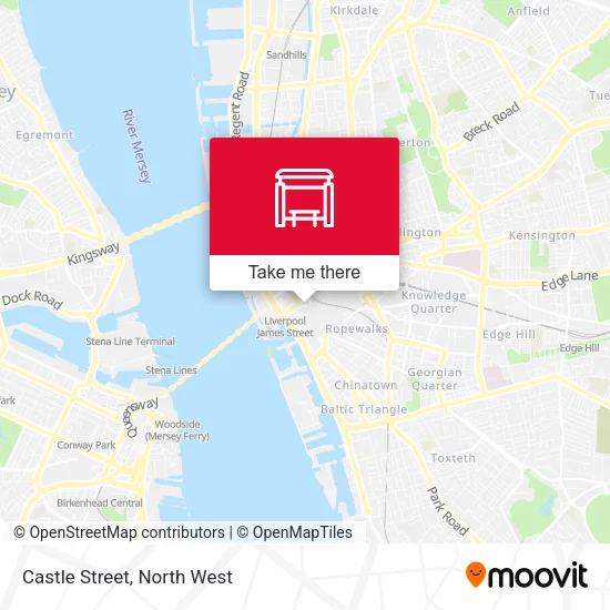 Castle Street map