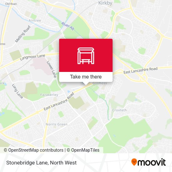 Stonebridge Lane map
