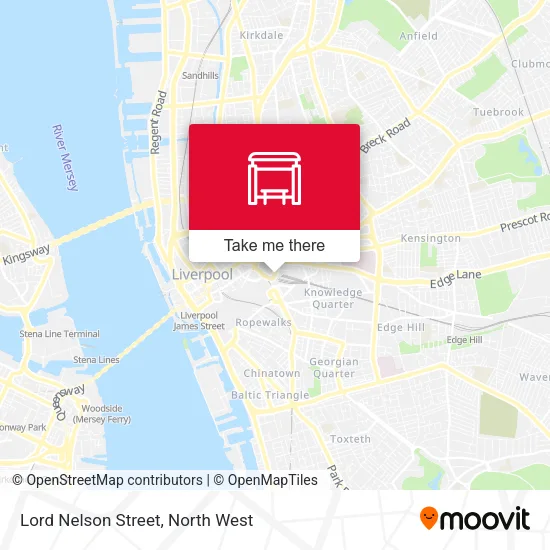 Lord Nelson Street map