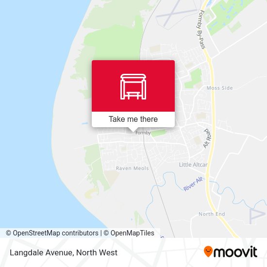 Langdale Avenue map