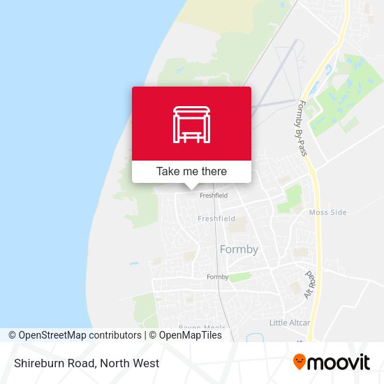Shireburn Road map