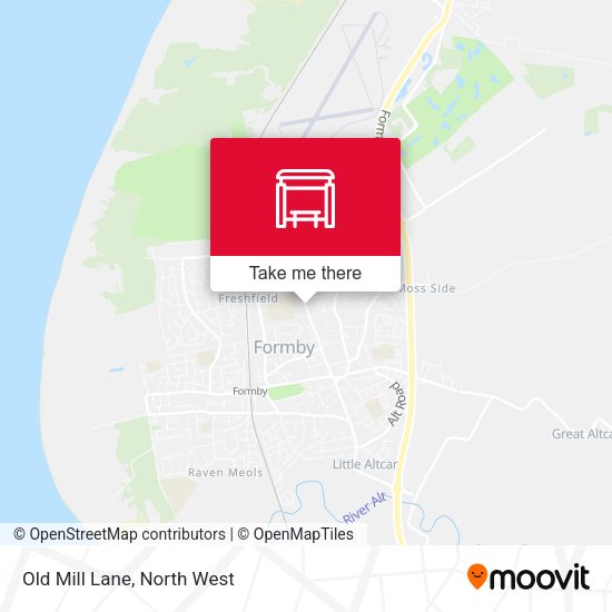 Old Mill Lane map