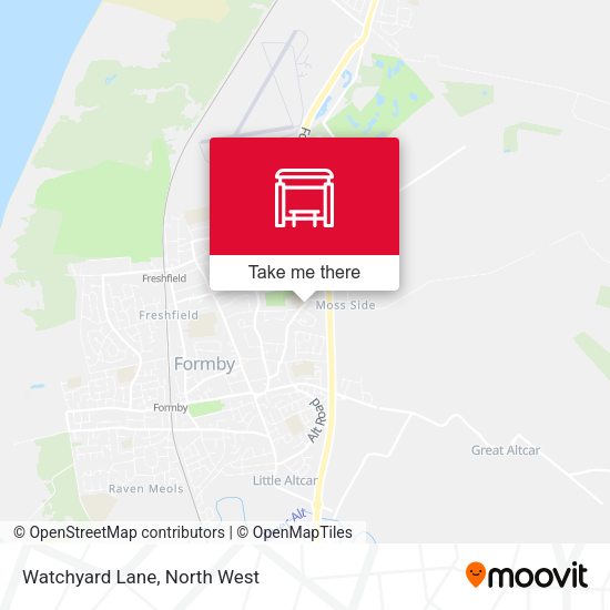 Watchyard Lane map