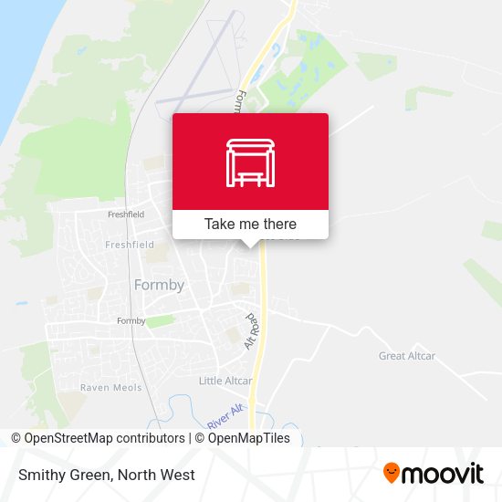 Smithy Green map