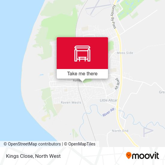 Kings Close map