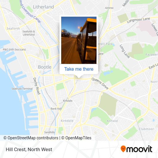 Hill Crest map