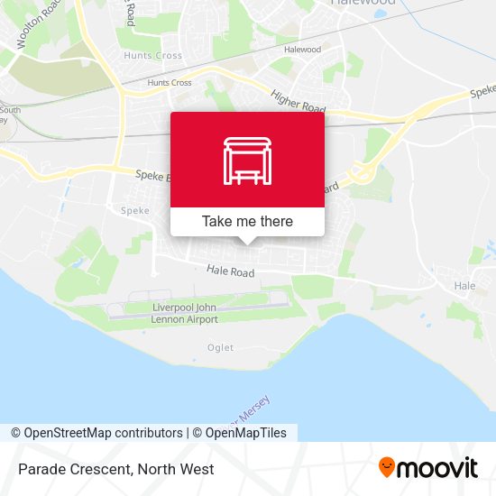 Parade Crescent map