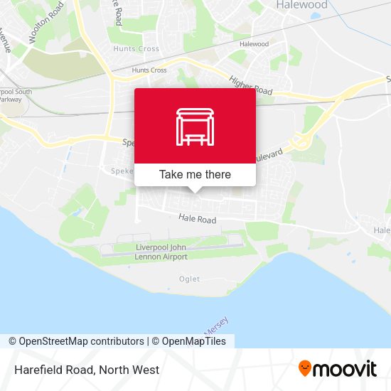 Harefield Road map