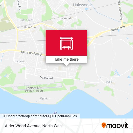 Alder Wood Avenue map