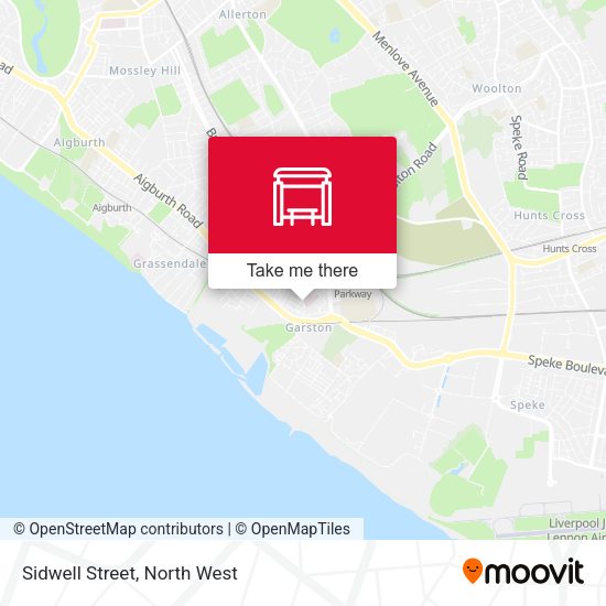 Sidwell Street map