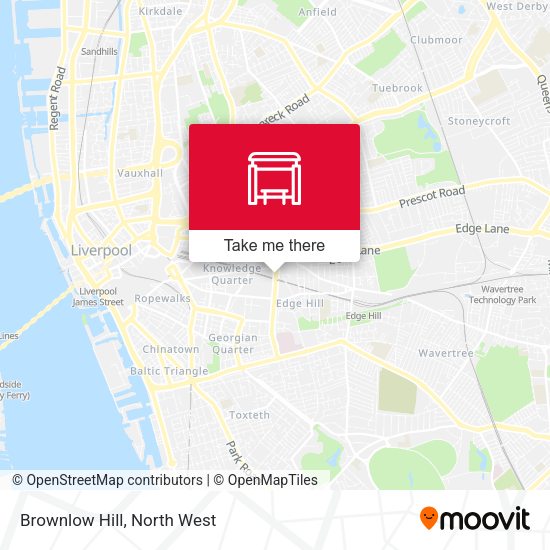 Brownlow Hill map