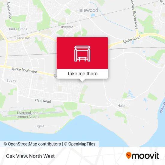Oak View map