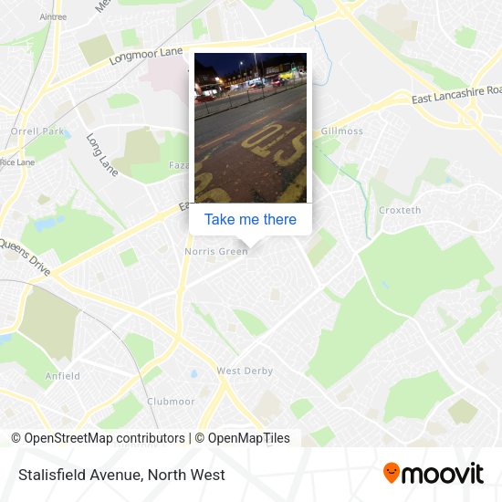 Stalisfield Avenue map