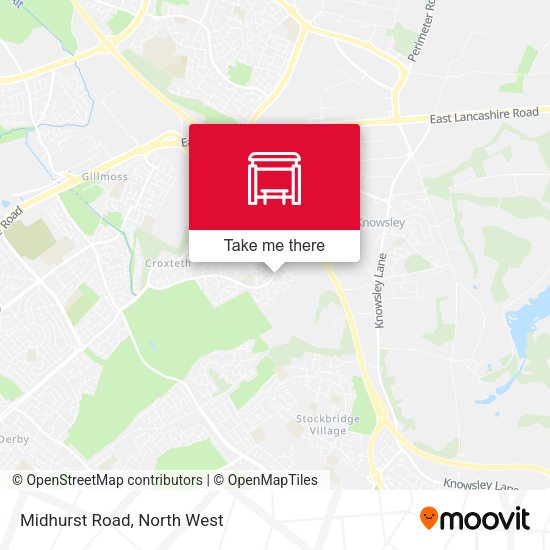Midhurst Road map