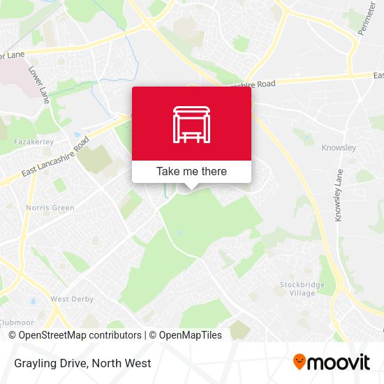 Grayling Drive map