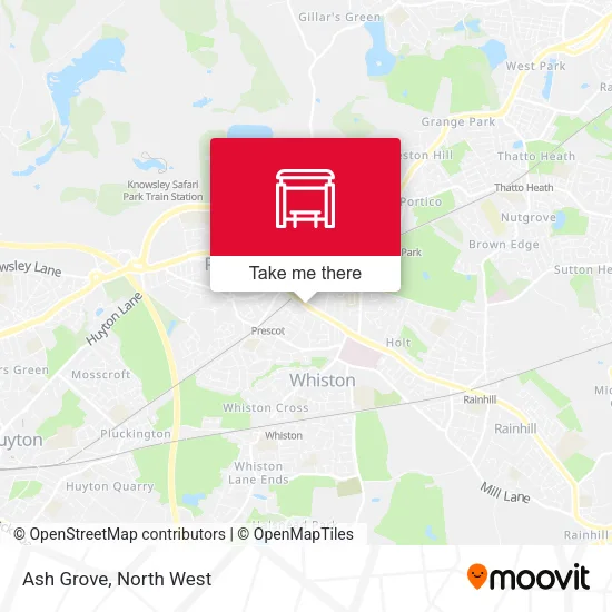 Ash Grove map