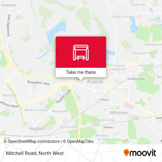 Mitchell Road map