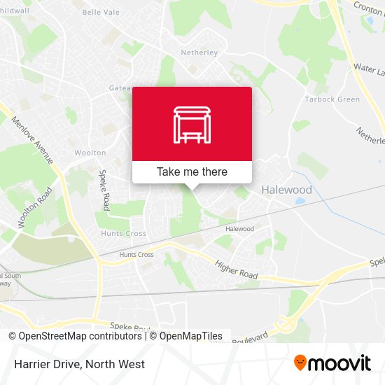 Harrier Drive map
