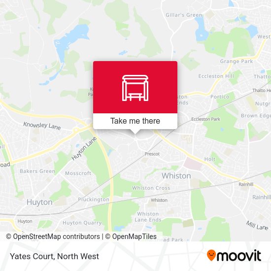 Yates Court map