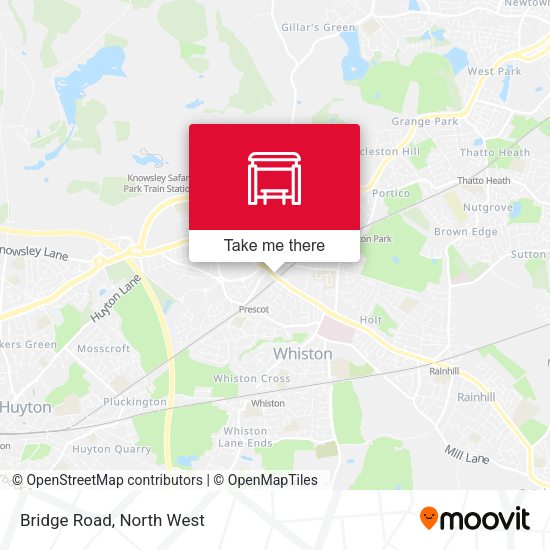 Bridge Road map