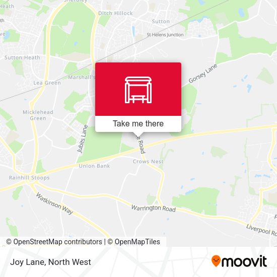 Joy Lane map