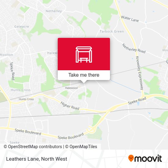 Leathers Lane map