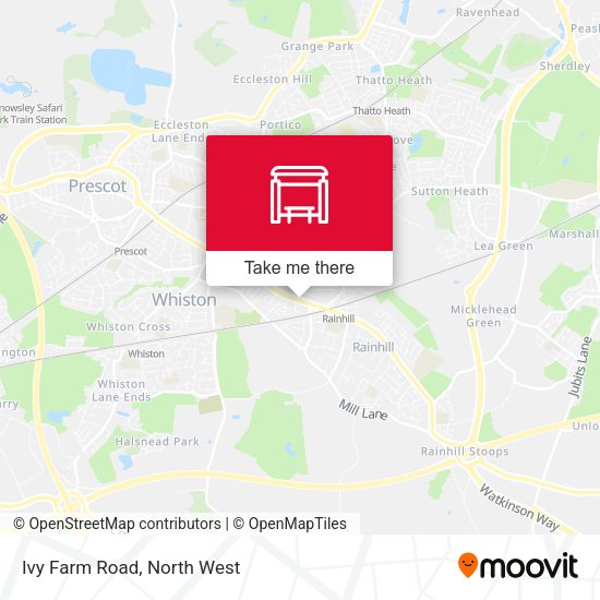 Ivy Farm Road map