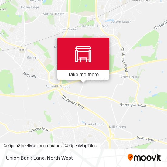Union Bank Lane map