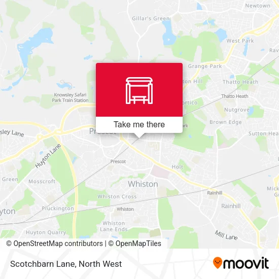 Scotchbarn Lane map