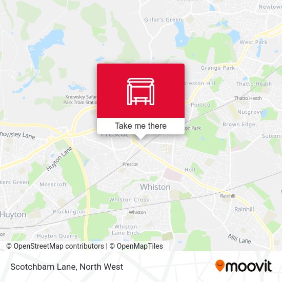 Scotchbarn Lane map