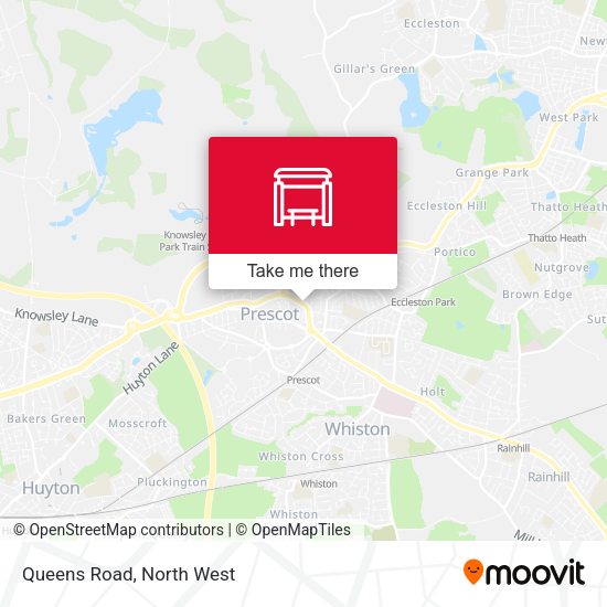 Queens Road map
