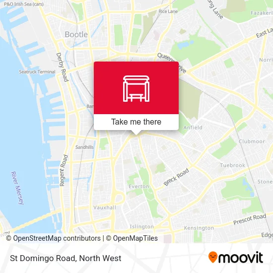 St Domingo Road map