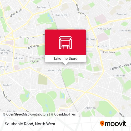 Southdale Road map