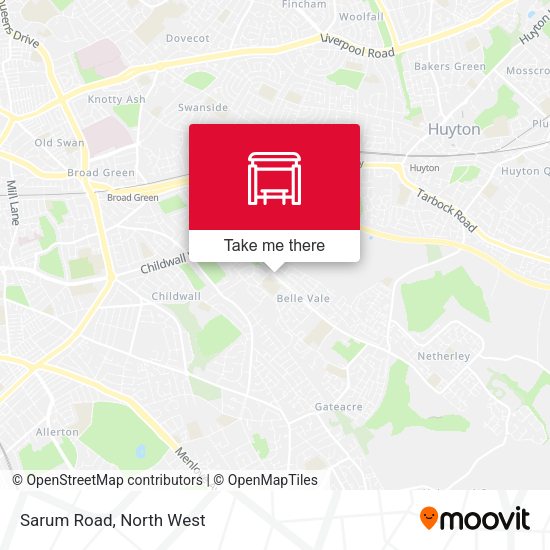 Sarum Road map