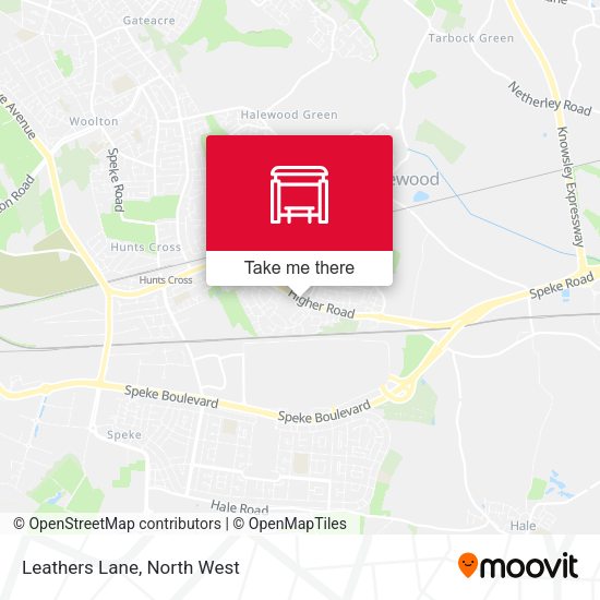 Leathers Lane map