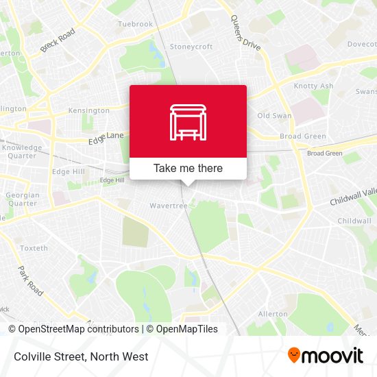 Colville Street map