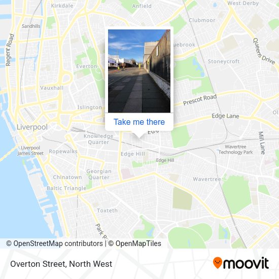 Overton Street map