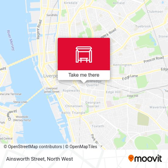 Ainsworth Street map