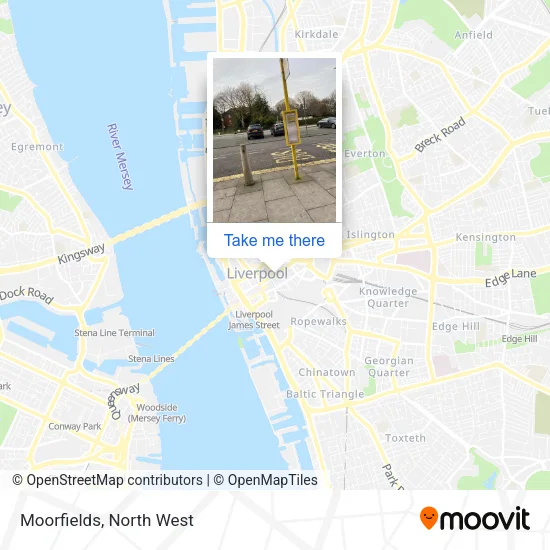 Moorfields map