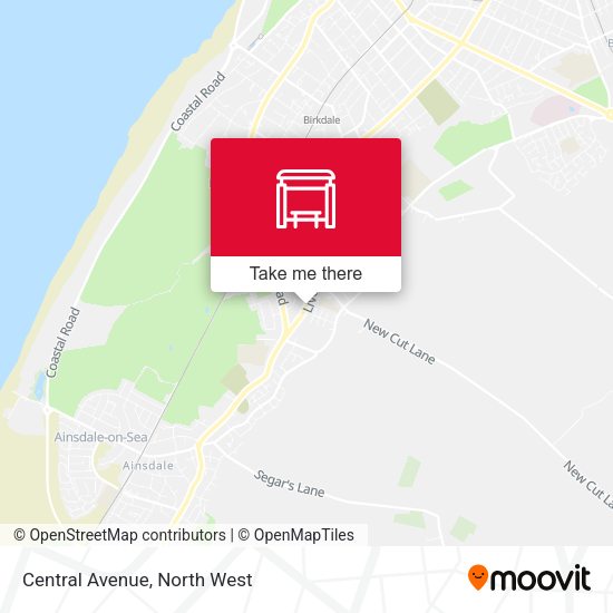 Central Avenue map