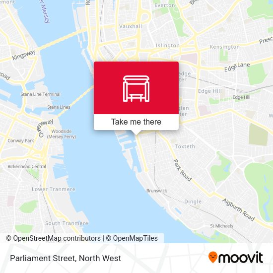 Parliament Street map