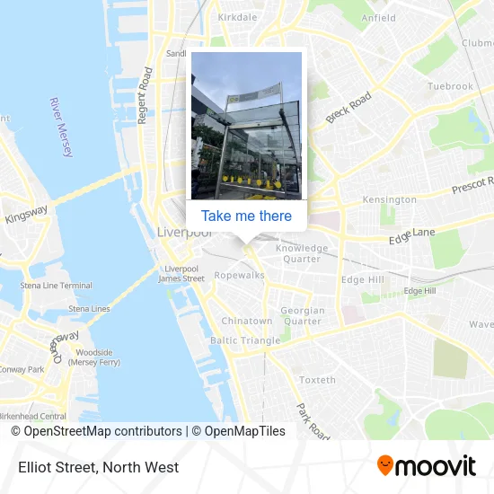 Elliot Street map