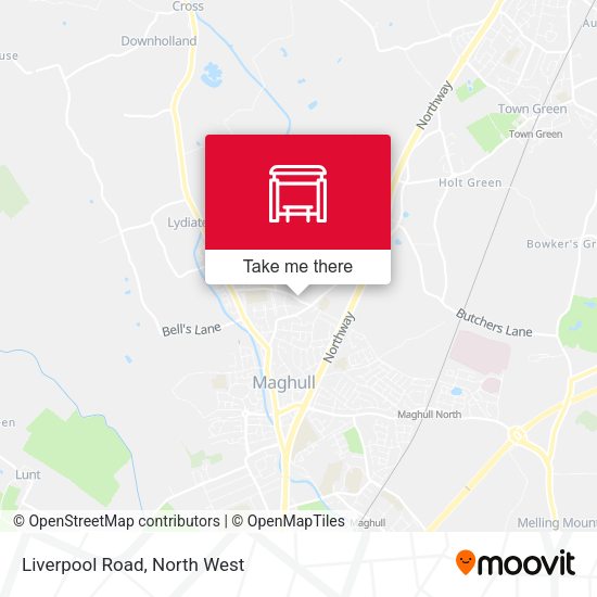 Liverpool Road map