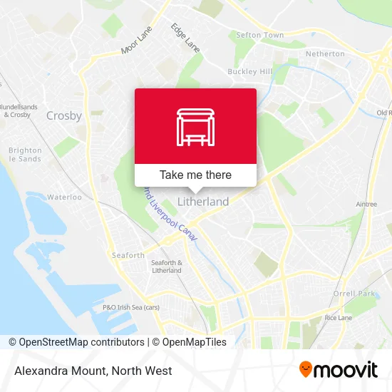 Alexandra Mount map