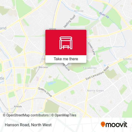 Hanson Road map