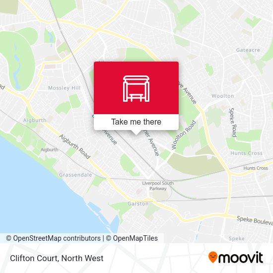 Clifton Court map