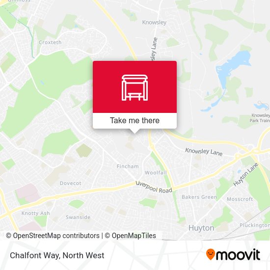 Chalfont Way map