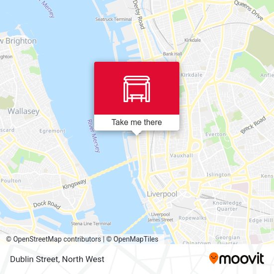 Dublin Street map