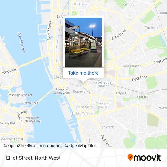 Elliot Street map